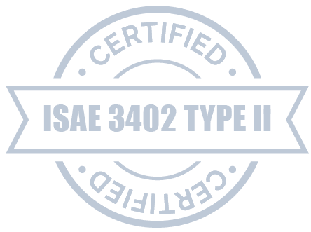 ISAE 3402 Type II Certified